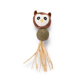 Beeztees Catnip Uily Cat Toy, Brown, 16 cm