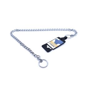 Beeztees Chrome Choke Chain for Dog - 3.0 mm X 60 cm