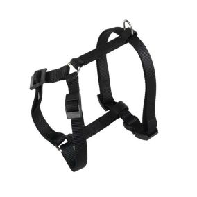 Beeztees Nylon Car Harness for Dog - Black - 30-40cm X 15mm