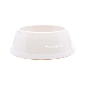 Beeztees Plastic Dish for Dog - Beige