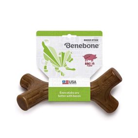 Benebone Bacon Stick Dog Chew Toy