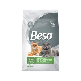 Beso with Chicken Light and Sterilized Adult Dry Cat Food