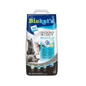 Biokats Premium Diamond Care Multicat Fresh Cat Litter - 8 L