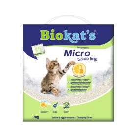 Biokats Micro Bianco Fresh Spring Fragrance Cat Litter - 7 Kg