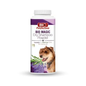 Bio Pet Active Powder Shampoo with Lavender and Rosemary for Dogs - 150g