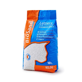 Biosand Absorbent White Cat Litter - 10 L