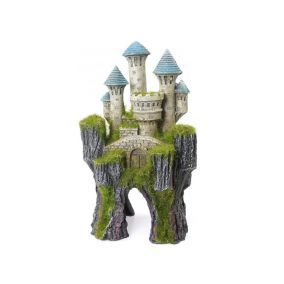 Blue Ribbon Moss Covered Mythical Castle