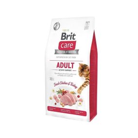 Brit Care Grain Free Adult Activity Support Dry Cat Food