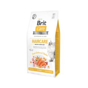 Brit Care Grain Free Haircare Healthy and Shiny Coat Dry Cat Food