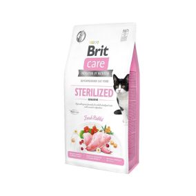 Brit Care Grain Free Sterilized Sensitive Dry Cat Food - 2 kg