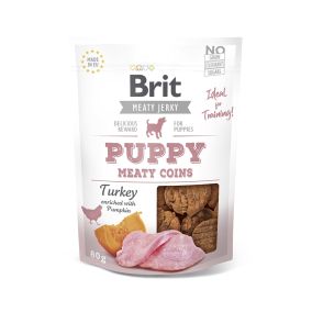 Brit Puppy Meaty Coins with Turkey Dog Treats, 80g