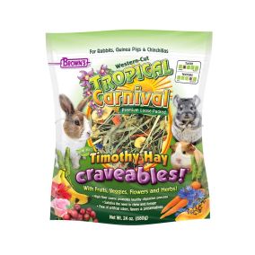 Browns Tropical Carnival Natural Timothy Hay Craveables - 1.36 kg