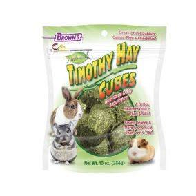 Browns Natural Timothy Hay Cubes - 284 g