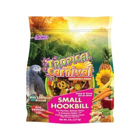 Brown's Tropical Carnival Gourmet Small Hookbill Food, 5 lbs