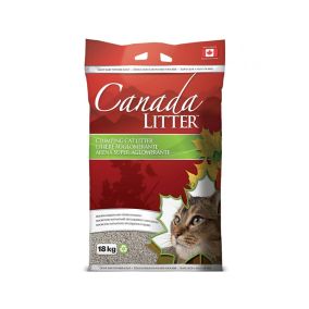 Canada Litter Clumping Cat Litter - Baby Powder Scent - 18 Kg