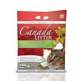 Canada Litter Clumping Cat Litter - Unscented - 6 Kg