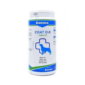 Canina Coat O.K. Tablets for Dog, 250g