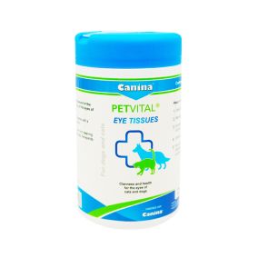 Canina Petvital Eye Tissues, 120 pcs