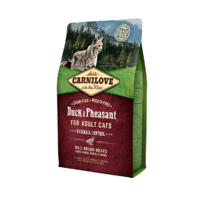 Carnilove Duck and Pheasant Adult Dry Cat Food - 6 kg