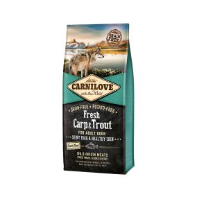 Carnilove Fresh Carp and Trout Adult Dry Dog Food - 12 kg