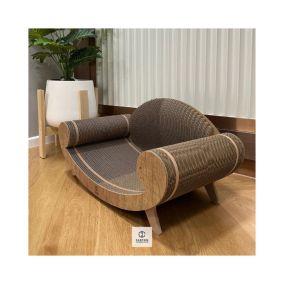 Carton Connection Purrline Sofa Lounge Cat Bed and Scratcher