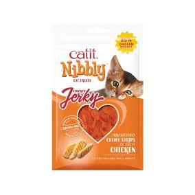 Catit Nibbly Jerky Chicken Recipe Cat Treat - 30 g