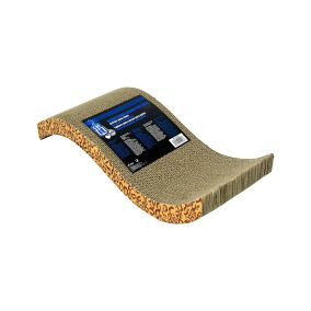 Catit Style Scratcher with Catnip, S-Shape