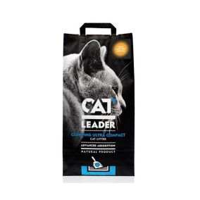 Cat Leader Clumping Ultra Compact Baby Powder Scented Cat Litter - 5 kg