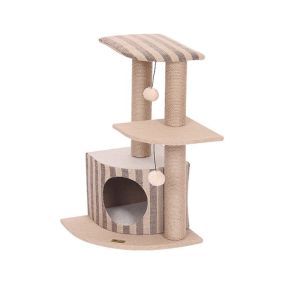 Catry Cat House with Natural Sisal Scratching Posts