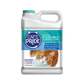 Cats Pride Scented Flushable Lightweight Clumping Cat Litter - 4.54 kg