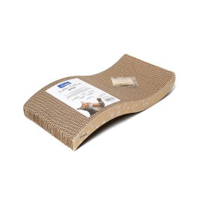 ClawMark Wave Terrazzo Cat Scratcher Cardboard - 43L x 21.5W x 7.5H cm