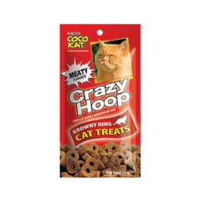 Cocokat Crazy Hoop Meaty Flavored Cat Treats, 35g