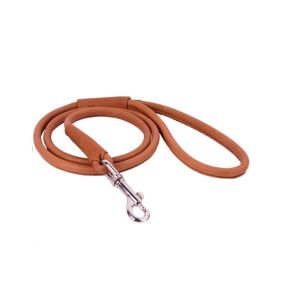 COLLAR Company SOFT Leather Round Dog Leash