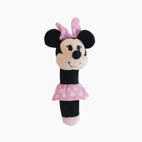 DAN Disney Plush Stick Minnie Mouse Dog Toy - 8.5L x 7W x 15H cm