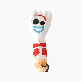 DAN Toy Story Plush Stick Forky Dog Toy - 8.5L x 9W x 15H cm