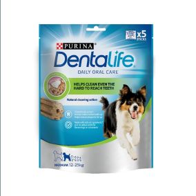 DentaLife Daily Oral Care Small & Medium Dog Treats, 115g