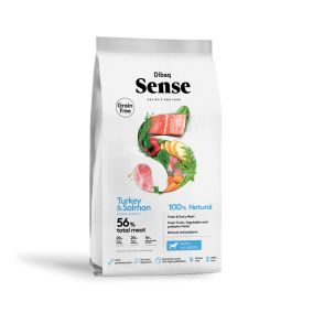 Dibaq Sense Grain Free Salmon and Turkey Dry Puppy Food