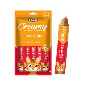 Drools Tuna and Bonito Creamy Cat Treats - 75 g