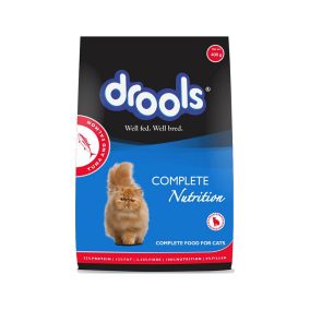 Drools Tuna and Salmon Adult Dry Cat Food - 400 g