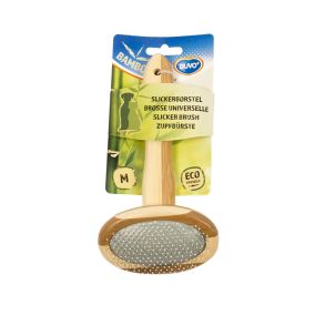 Duvo+ Bamboo Slicker Brush - Medium