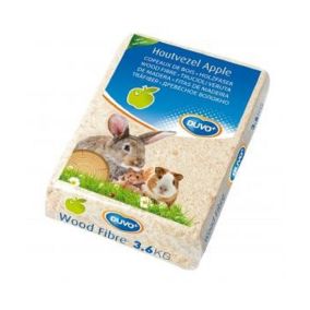 Duvo+ Wood Fibre Apple For Small Animals - 3.6 Kg