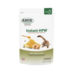 Exotic Nutrition Instant HPW Original Vanilla Bean Sugar Glider Food - 1 lb