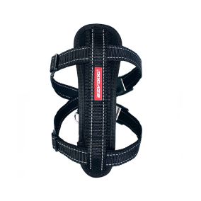 EzyDog Chest Plate Harness, Black