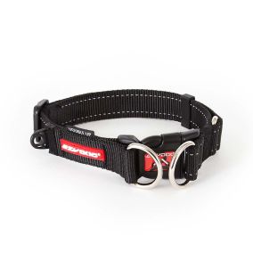 EzyDog Double Up Dog Collar, Black