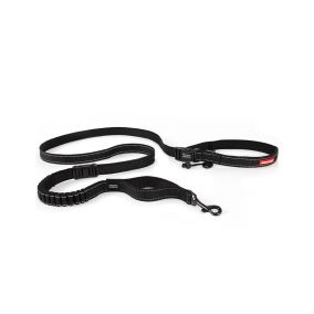 EzyDog Road Runner 25" Dog Leash Black