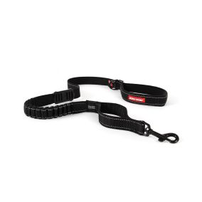 EzyDog Zero Shock 48" Dog Leash Black