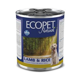 Farmina Ecopet Natural with Lamb and Rice Canned Dog Food - 300 g - Pack of 6