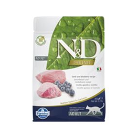 Farmina N & D Lamb and Blueberry Adult Cat Food - 300g