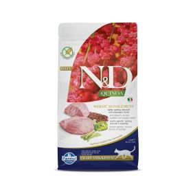 Farmina ND Quinoa Weight Management Lamb Dry Cat Food - 1.5 Kg