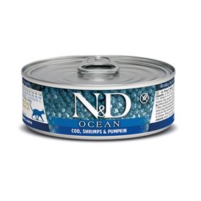 Farmina N&D Wet Ocean Cat Tuna Cod Shrimp & Pumpkin - 80g